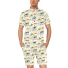 Cow Farm Design Print Men's Romper