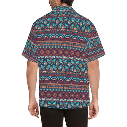 Suzani Print Design LKS302 Men's Hawaiian Shirt