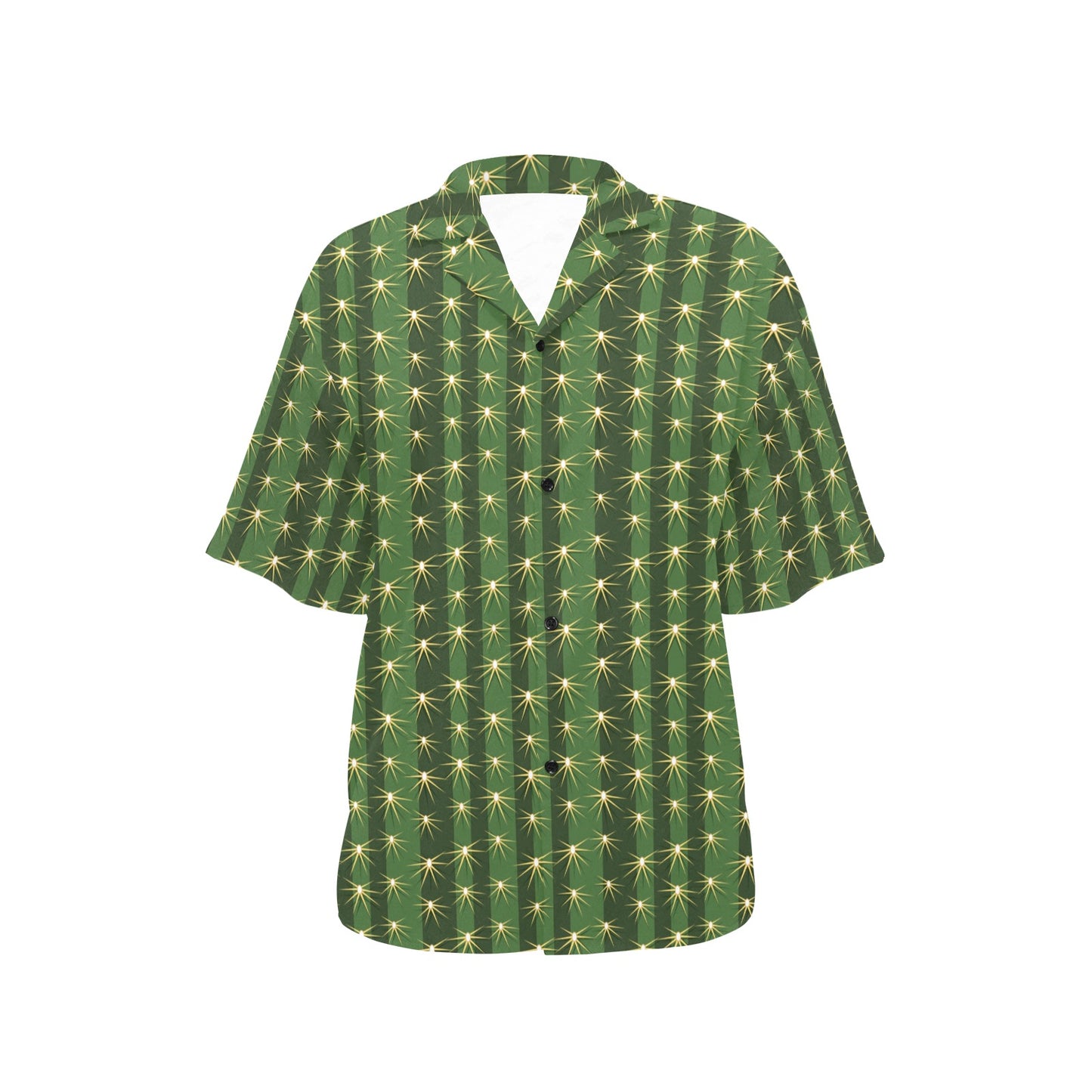 Cactus Skin Print Pattern Women's Hawaiian Shirt