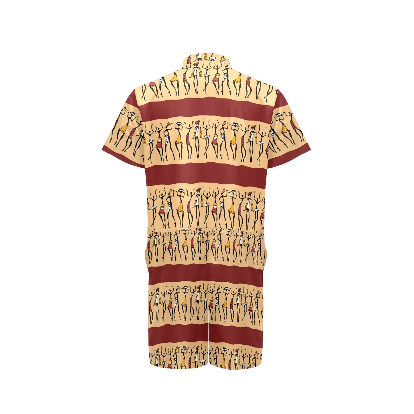 African People Men's Romper