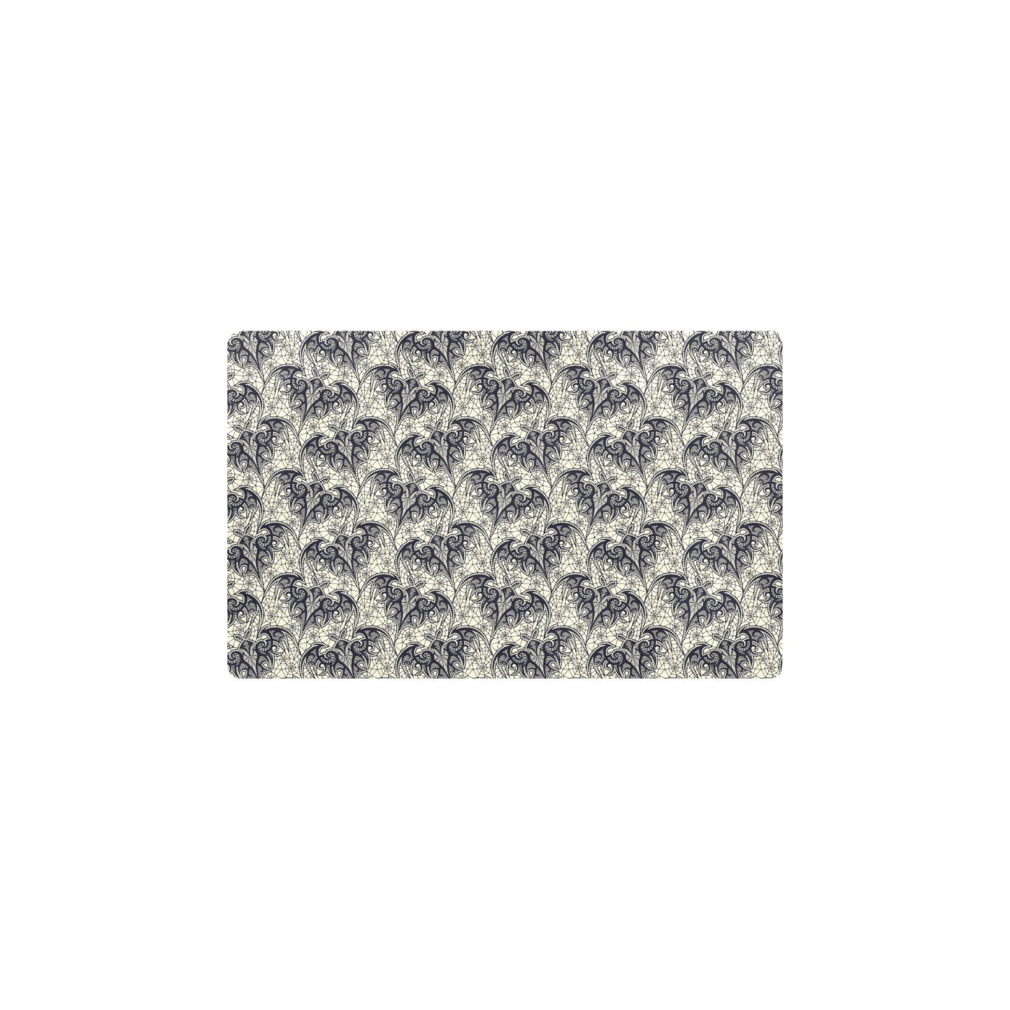 Bat Tribal Pattern Print Design 06 Kitchen Mat