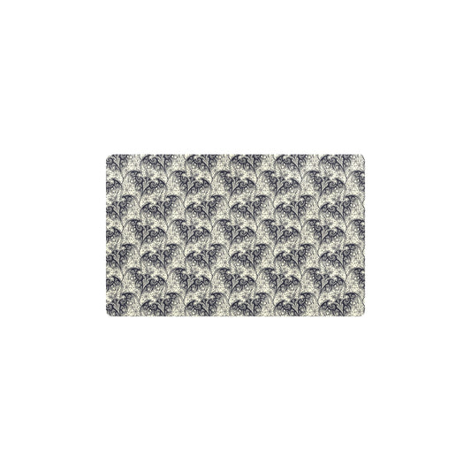 Bat Tribal Pattern Print Design 06 Kitchen Mat