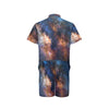 Celestial Milky way Galaxy Men's Romper