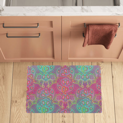 Boho Pattern Print Design 02 Kitchen Mat