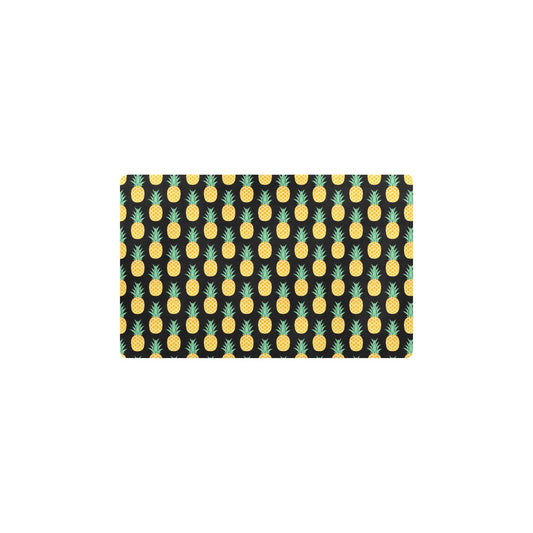 Pineapple Pattern Print Design A03 Kitchen Mat
