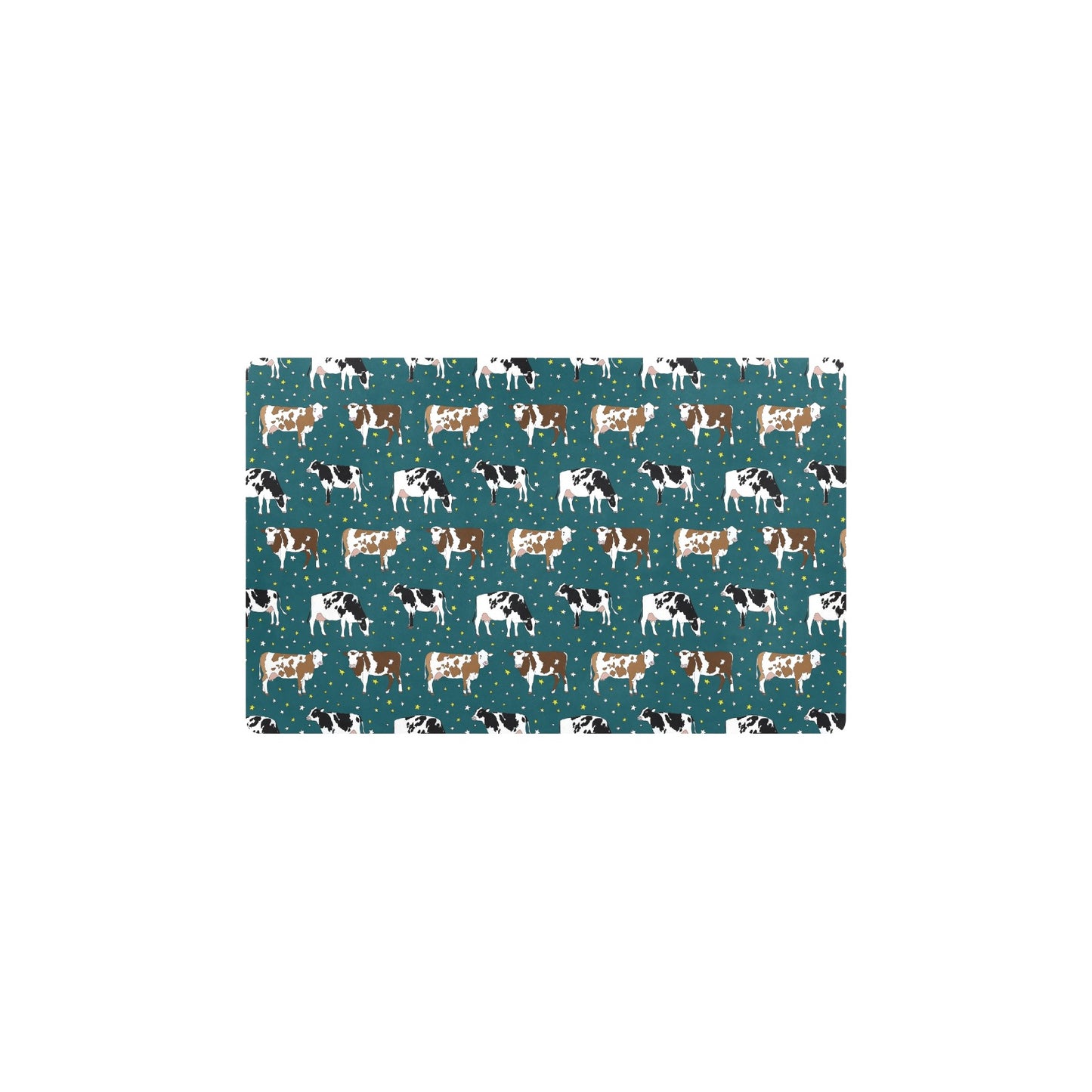 Cattle Print Design LKS404 Kitchen Mat