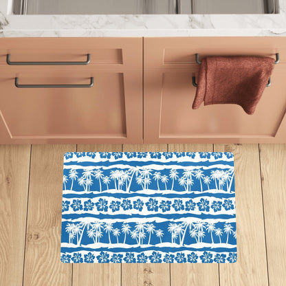 Hawaiian Themed Pattern Print Design H021 Kitchen Mat