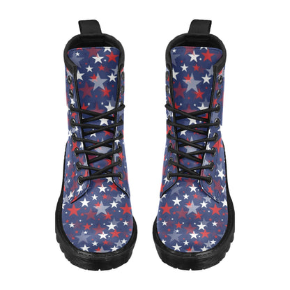 Star Print Design LKS304 Women's Boots