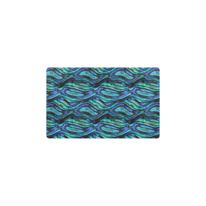 Abalone Pattern Print Design 02 Kitchen Mat