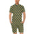 Pineapple Pattern Print Design A03 Men's Romper