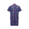 Surfboard Print Design LKS305 Men's Romper