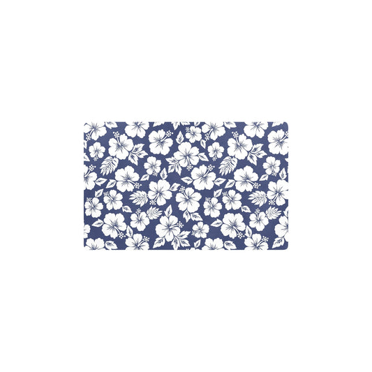 Hibiscus Pattern Print Design HB012 Kitchen Mat