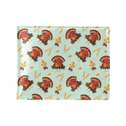 Thanksgiving Print Design LKS309 Men's ID Card Wallet