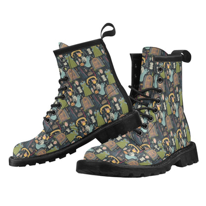 Creepy Halloween Print Design LKS304 Women's Boots