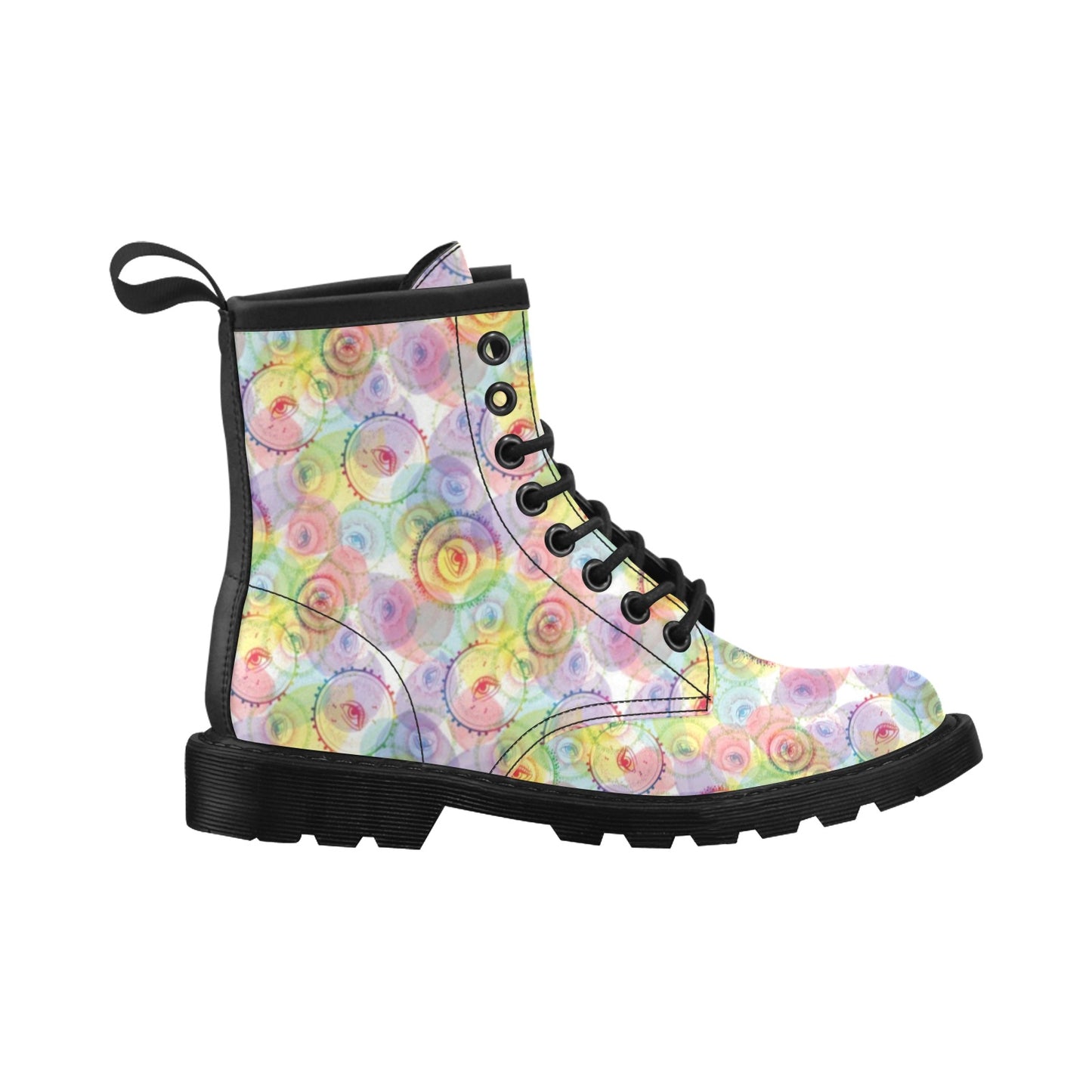 Third Eye Print Design LKS303 Women's Boots