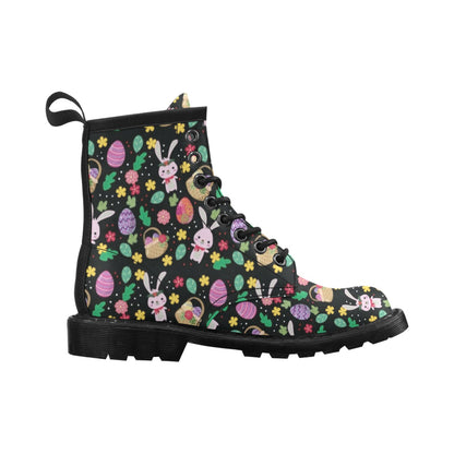 Easter Eggs Pattern Print Design RB05 Women's Boots