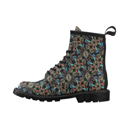 Ancient Greek Print Design LKS308 Women's Boots