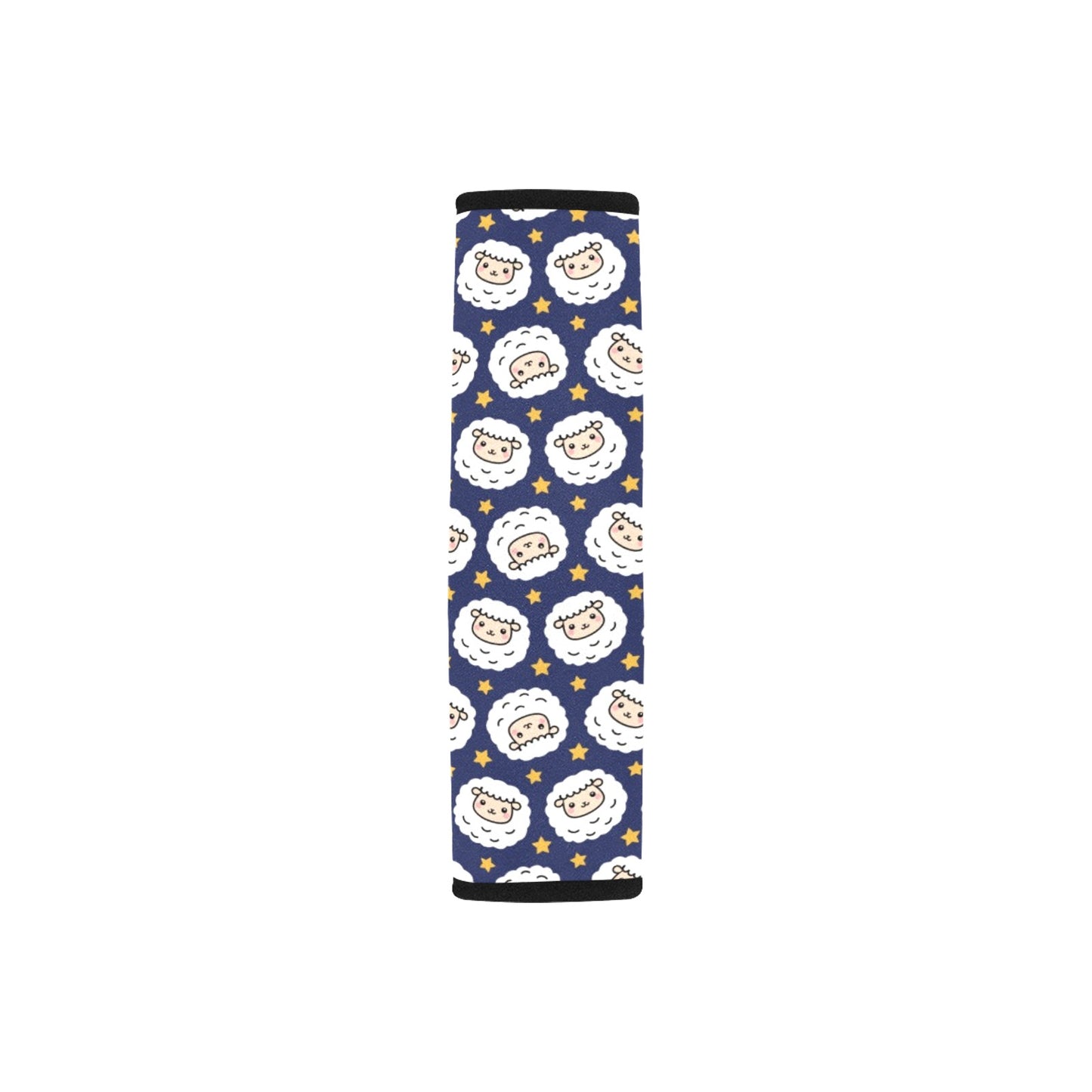 Sheep Print Design LKS402 Car Seat Belt Cover