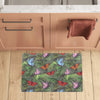 Monarch Butterfly Pattern Print Design 04 Kitchen Mat