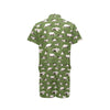 Cow on Grass Print Pattern Men's Romper