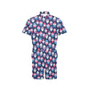 Cupcake Pattern Print Design CP04 Men's Romper