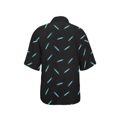 Phlebotomist Pattern Print Design A04 Women's Hawaiian Shirt