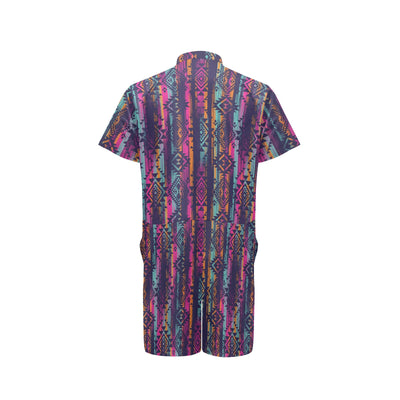 Line Tribal Aztec Men's Romper