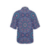 Medallion Pattern Print Design 05 Women's Hawaiian Shirt