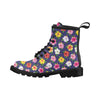 Hibiscus Colorful Print Design LKS301 Women's Boots