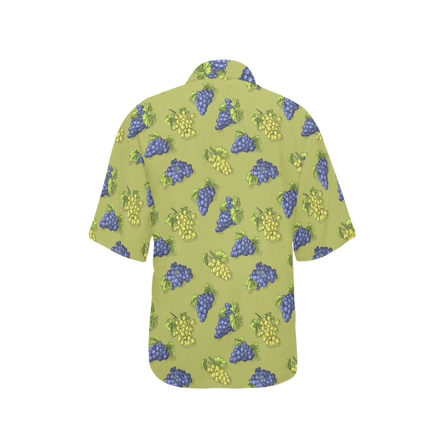 Grape Pattern Print Design GP08 Women's Hawaiian Shirt