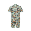 Dachshund Cute Print Pattern Men's Romper