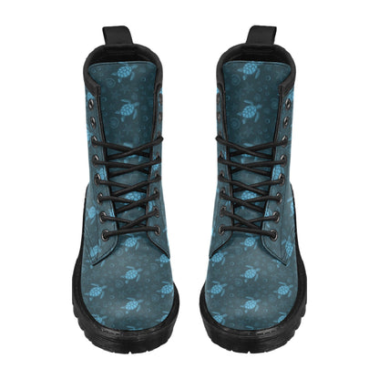 Sea Turtle Print Design LKS308 Women's Boots