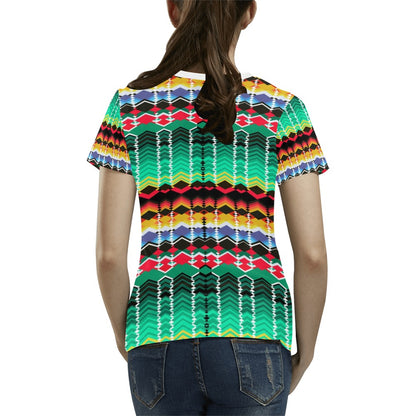 Serape Print Design LKS307 Women's  T-shirt