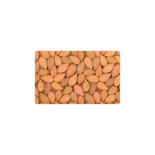 Almond Pattern Print Design 01 Kitchen Mat
