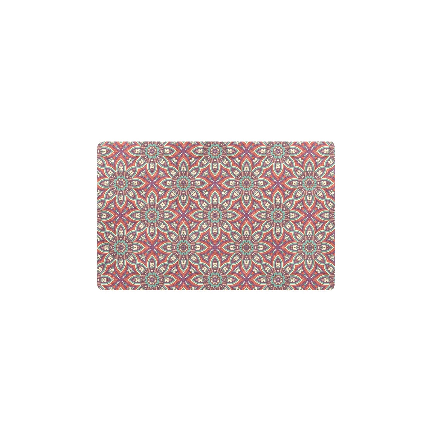 Bohemian Pattern Print Design 03 Kitchen Mat