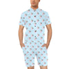 Cow Pattern Print Design 07 Men's Romper