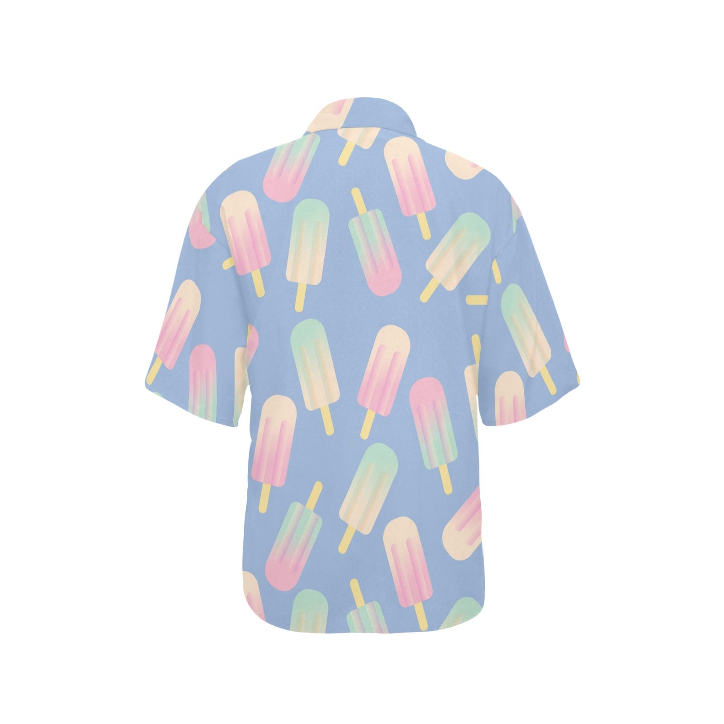 Ice Cream Pattern Print Design 05 Women's Hawaiian Shirt