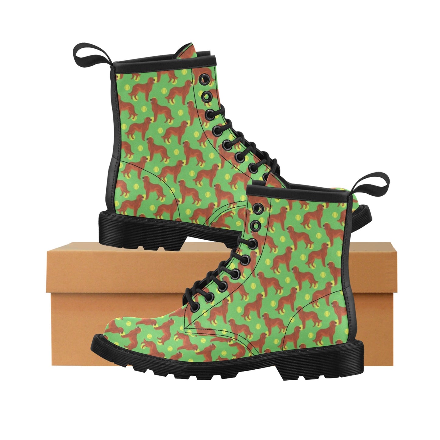 Setters Irish Print Design LKS302 Women's Boots