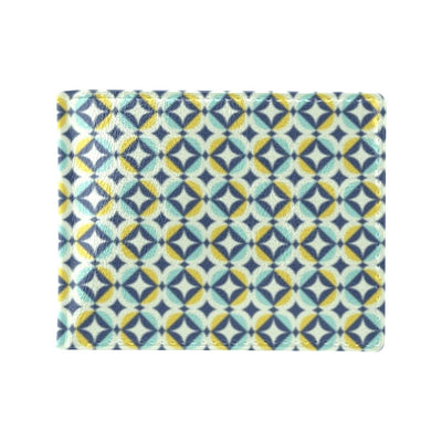 Swedish Design Pattern Men's ID Card Wallet