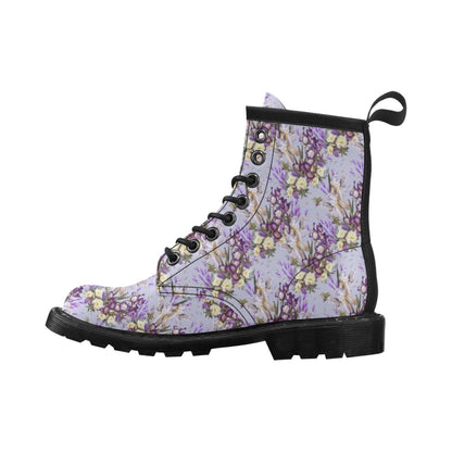 Iris Pattern Print Design IR07 Women's Boots