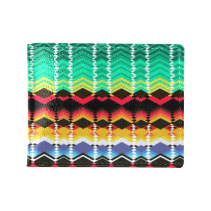 Serape Print Design LKS307 Men's ID Card Wallet