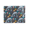 Underwater Dolphin Print Design LKS304 Men's ID Card Wallet