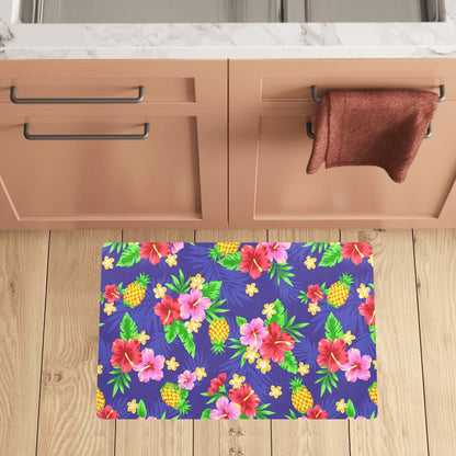 Hawaiian Themed Pattern Print Design H05 Kitchen Mat