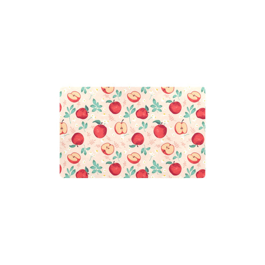 Apple Pattern Print Design AP06 Kitchen Mat