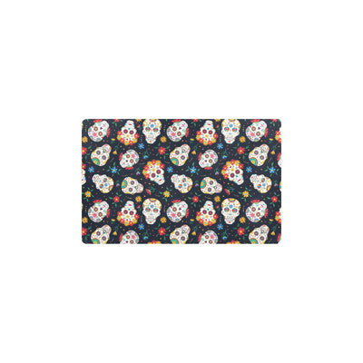 Sugar Skull Print Design LKS305 Kitchen Mat