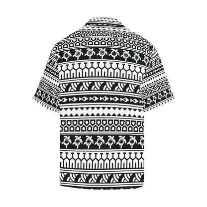 Samoan Pattern Print Design LKS303 Men's Hawaiian Shirt