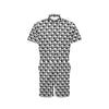 Yin Yang Print Design LKS304 Men's Romper