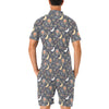 Dragonfly Print Design LKS404 Men's Romper