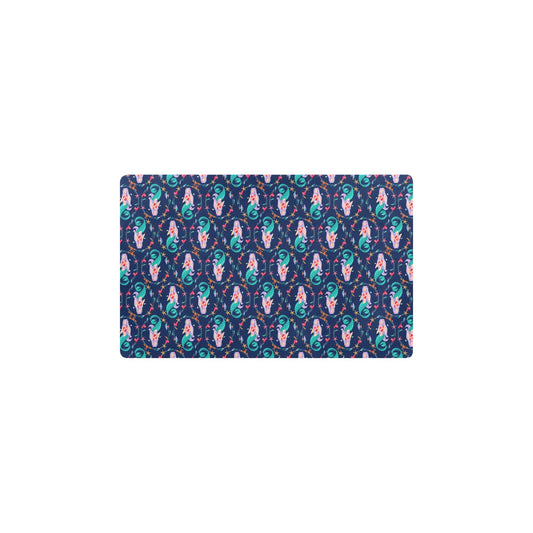 Mermaid Girl Cute Design Print Kitchen Mat