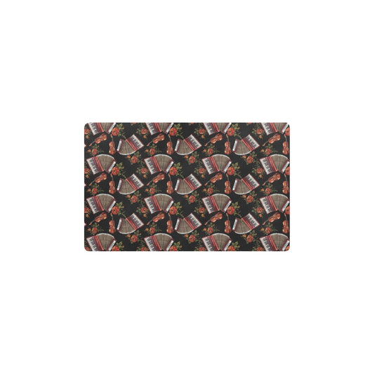 Accordion Print Design LKS403 Kitchen Mat